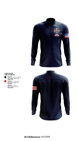 Quarter Zip Jacket, Alabama Diamond Youth Softball, Softball, Teamtime, Team time, sublimation, custom sports apparel, team uniforms, spirit wear, spiritwear, sports uniforms, custom shirts, team store, custom team store, fundraiser sports, apparel fundraiser