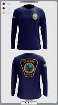 Tolland Police Department 15445764 Long Sleeve Performance Shirt 1