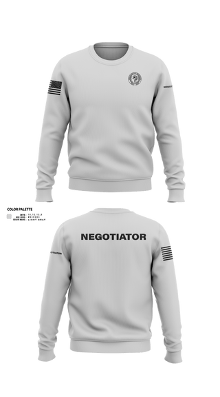 Crew Neck Sweatshirt, Montgomery County Police CNT, , Teamtime, Team time, sublimation, custom sports apparel, team uniforms, spirit wear, spiritwear, sports uniforms, custom shirts, team store, custom team store, fundraiser sports, apparel fundraiser