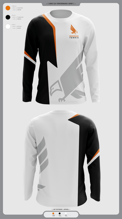 Mcdonogh Boys Tennis 54168368 Long Sleeve Performance Shirt 3