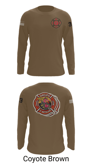 Long Sleeve Performance Shirt, Glen Burnie, Fire Department, Teamtime, Team time, sublimation, custom sports apparel, team uniforms, spirit wear, spiritwear, sports uniforms, custom shirts, team store, custom team store, fundraiser sports, apparel fundraiser