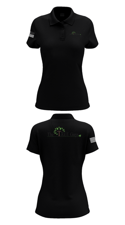 The tree guys 30385128 Women's Short Sleeve Performance Polo  - 16