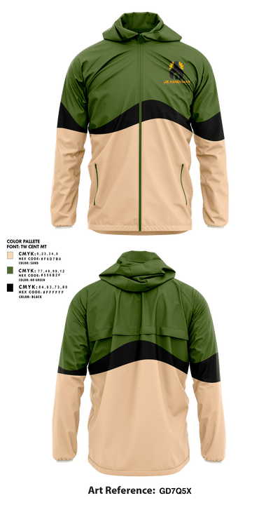 J.E. Handyman, LLC 11706358 Windbreaker - 1