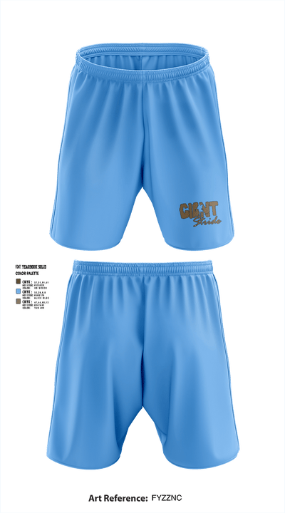 Giant Stride KSAGiant Stride Global 17615873 Athletic Shorts With Pockets - 3