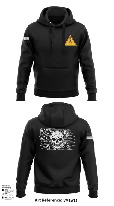 FOX 2-55ADA 481979 Hoodie - 105