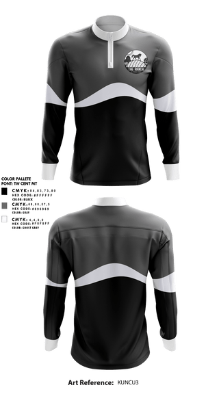 Quarter Zip Jacket, The Ranch, , Teamtime, Team time, sublimation, custom sports apparel, team uniforms, spirit wear, spiritwear, sports uniforms, custom shirts, team store, custom team store, fundraiser sports, apparel fundraiser