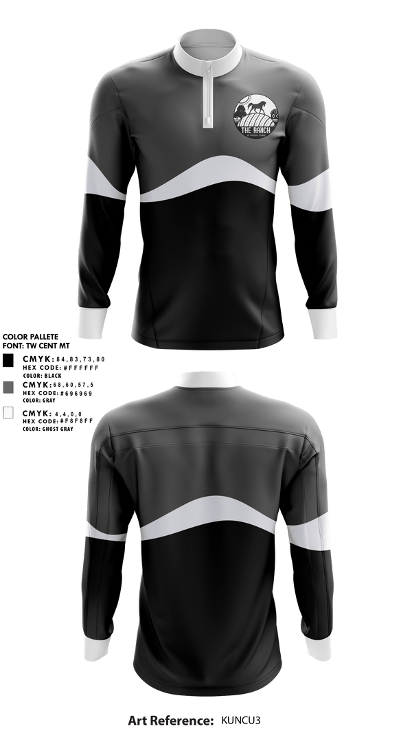 Quarter Zip Jacket, The Ranch, , Teamtime, Team time, sublimation, custom sports apparel, team uniforms, spirit wear, spiritwear, sports uniforms, custom shirts, team store, custom team store, fundraiser sports, apparel fundraiser