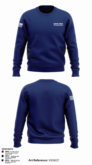 Crew Neck Sweatshirt, Mayo Area Fire Department, , Teamtime, Team time, sublimation, custom sports apparel, team uniforms, spirit wear, spiritwear, sports uniforms, custom shirts, team store, custom team store, fundraiser sports, apparel fundraiser