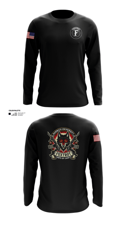 Foxtrot Company 2047834 Long Sleeve Performance Shirt 3