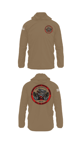 Windbreaker, 41st CEC-A, Army, Teamtime, Team time, sublimation, custom sports apparel, team uniforms, spirit wear, spiritwear, sports uniforms, custom shirts, team store, custom team store, fundraiser sports, apparel fundraiser