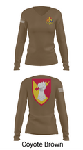 38th ADA BDE 15274491 Women's Long Sleeve V-neck Shirt - 17