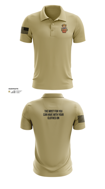 Aloha Kev 54449053 Short Sleeve Performance Polo - 1