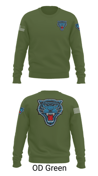 Crew Neck Sweatshirt, Blue Panthers, , Teamtime, Team time, sublimation, custom sports apparel, team uniforms, spirit wear, spiritwear, sports uniforms, custom shirts, team store, custom team store, fundraiser sports, apparel fundraiser