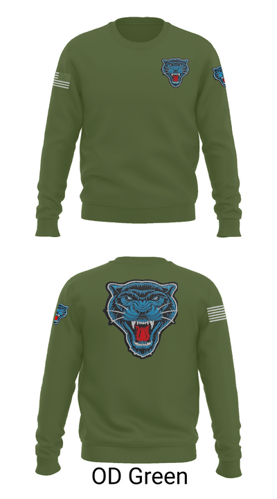 Blue Panthers 97909853 Crew Neck Sweatshirt - 45