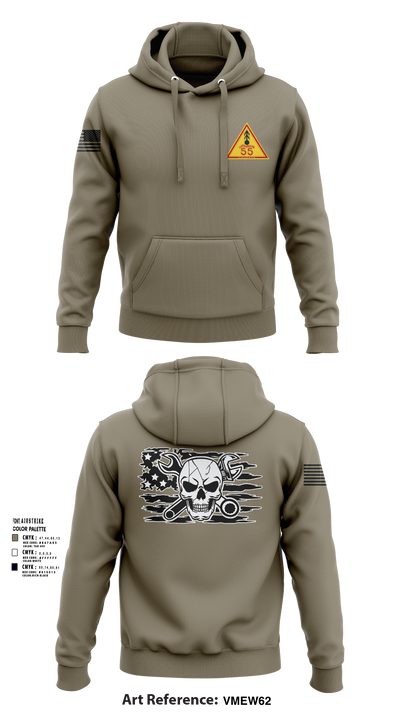 FOX 2-55ADA 481979 Hoodie - 104