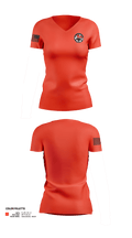 Ferallife Guards 79056222 Women's Short Sleeve V-neck Shirt - 3