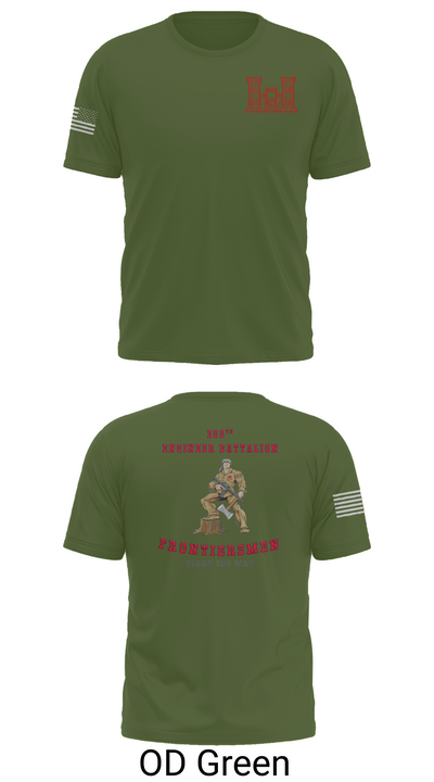 206th EN BN 40191270 Short Sleeve Performance Shirt - 56