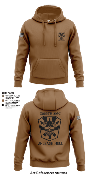 Hoodie, 3666 Support Maintenance Company, , Teamtime, Team time, sublimation, custom sports apparel, team uniforms, spirit wear, spiritwear, sports uniforms, custom shirts, team store, custom team store, fundraiser sports, apparel fundraiser