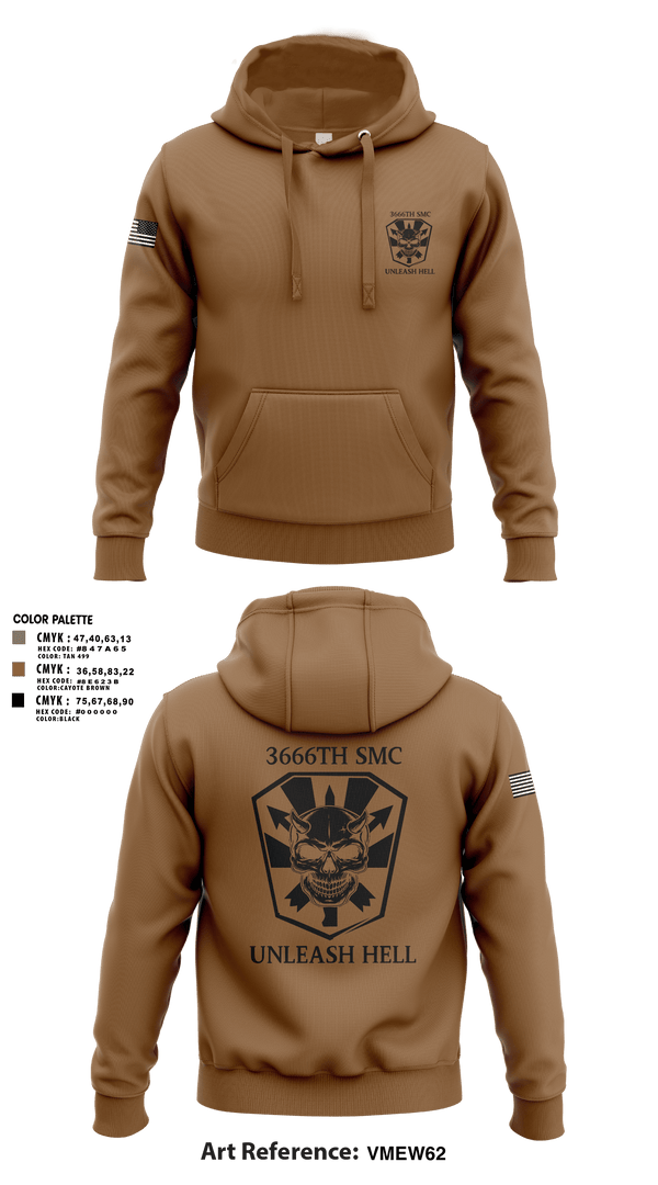 Hoodie, 3666 Support Maintenance Company, , Teamtime, Team time, sublimation, custom sports apparel, team uniforms, spirit wear, spiritwear, sports uniforms, custom shirts, team store, custom team store, fundraiser sports, apparel fundraiser