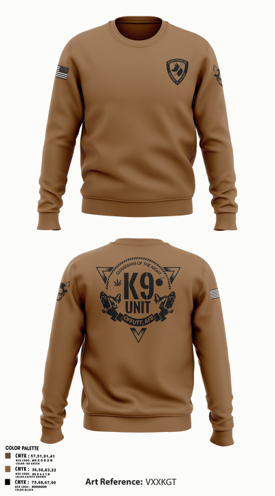 Guardians of the Night 82205307 Crew Neck Sweatshirt - 106