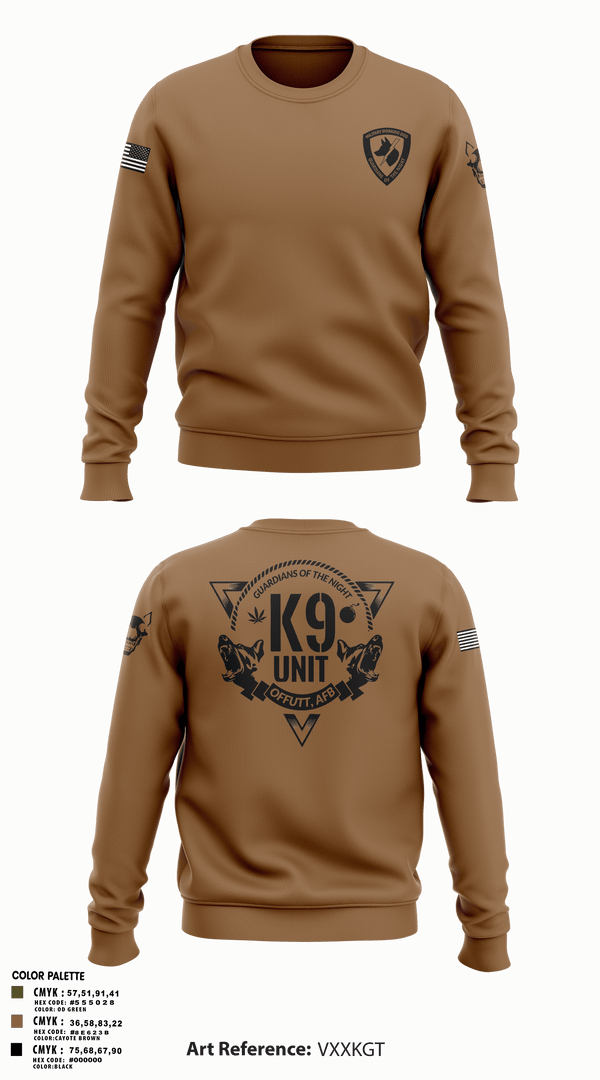Crew Neck Sweatshirt, Guardians of the Night, , Teamtime, Team time, sublimation, custom sports apparel, team uniforms, spirit wear, spiritwear, sports uniforms, custom shirts, team store, custom team store, fundraiser sports, apparel fundraiser