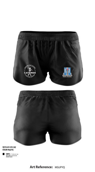 Ranger Panties, C / 205th MI BN / 500th MIB-T, , Teamtime, Team time, sublimation, custom sports apparel, team uniforms, spirit wear, spiritwear, sports uniforms, custom shirts, team store, custom team store, fundraiser sports, apparel fundraiser