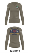 Outside Electrical 60730748 Women's Long Sleeve V-neck Shirt - 73