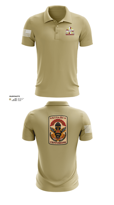 Kirk U.S. Army Health Clinic 36781561 Short Sleeve Performance Polo - 65