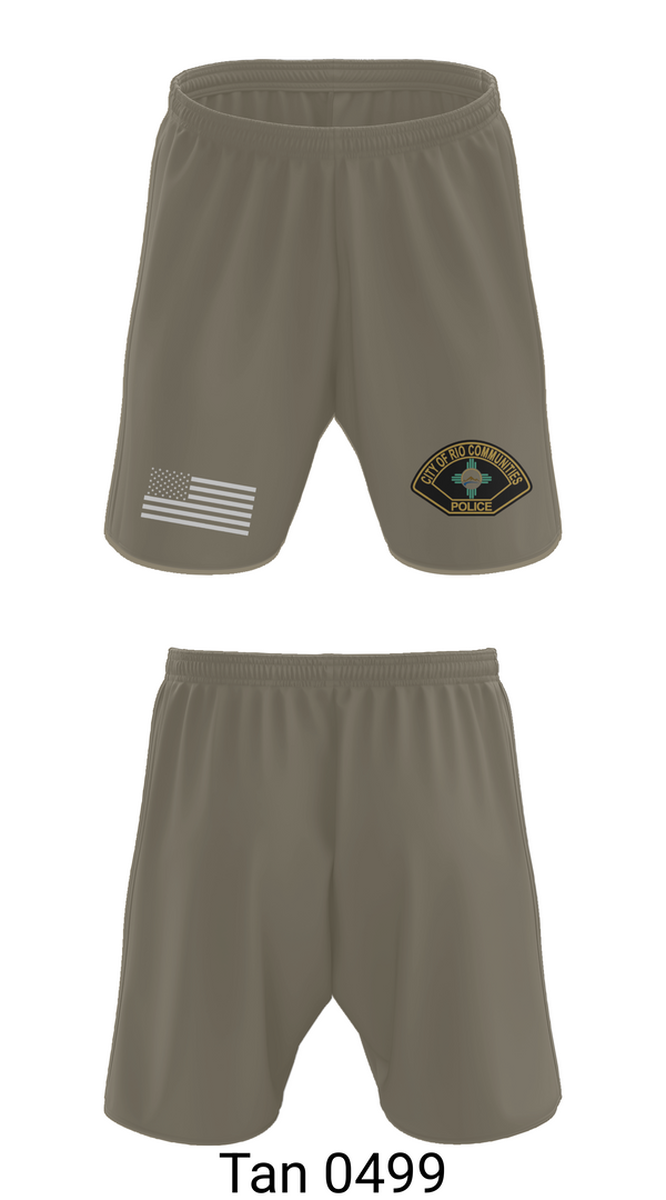 Athletic Shorts With Pockets, Rio Communities Police Department, , Teamtime, Team time, sublimation, custom sports apparel, team uniforms, spirit wear, spiritwear, sports uniforms, custom shirts, team store, custom team store, fundraiser sports, apparel fundraiser