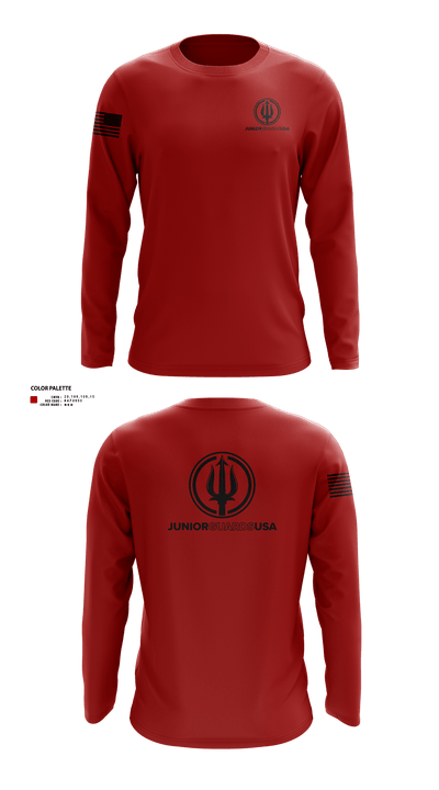Junior Guards USA 66841563 Long Sleeve Performance Shirt 603