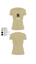 WVU AROTC 40772789 Women's Short Sleeve V-neck Shirt - 84