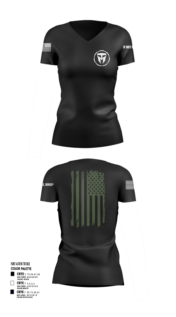 Womens Short Sleeve Vneck Shirt, Travis Manion, , Teamtime, Team time, sublimation, custom sports apparel, team uniforms, spirit wear, spiritwear, sports uniforms, custom shirts, team store, custom team store, fundraiser sports, apparel fundraiser