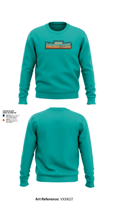 Midwest Monsters 38011238 Crew Neck Sweatshirt - 4