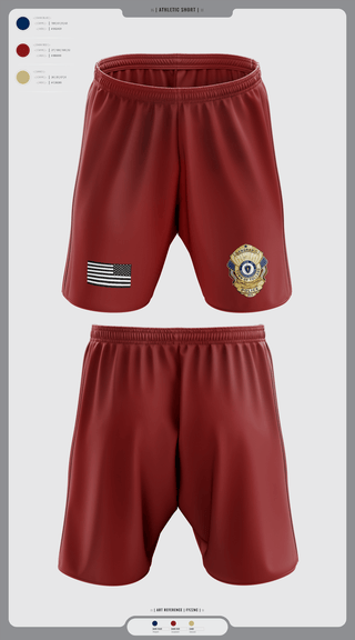 Athletic Shorts With Pockets, Tolland Police Department, , Teamtime, Team time, sublimation, custom sports apparel, team uniforms, spirit wear, spiritwear, sports uniforms, custom shirts, team store, custom team store, fundraiser sports, apparel fundraiser