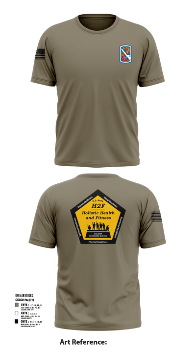 198th Infantry Training Brigade Short Sleeve Performance Shirt - 6 (1)