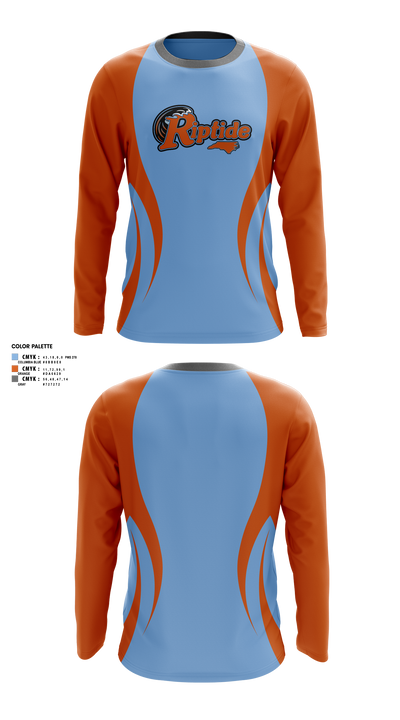 Carolina Riptide 96091150 Long Sleeve Performance Shirt 10