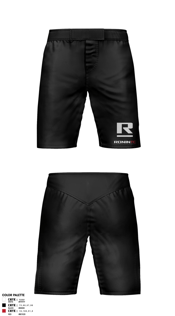Fight Shorts, Ronin TC, , Teamtime, Team time, sublimation, custom sports apparel, team uniforms, spirit wear, spiritwear, sports uniforms, custom shirts, team store, custom team store, fundraiser sports, apparel fundraiser
