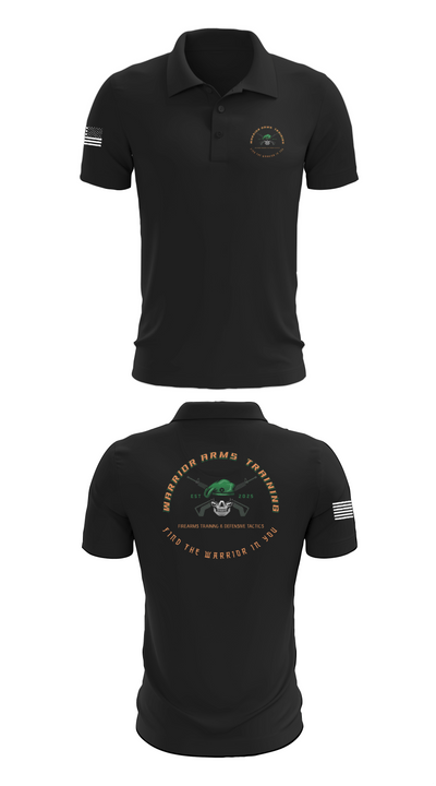 Warrior Arms Training 73865662 Short Sleeve Performance Polo - 28