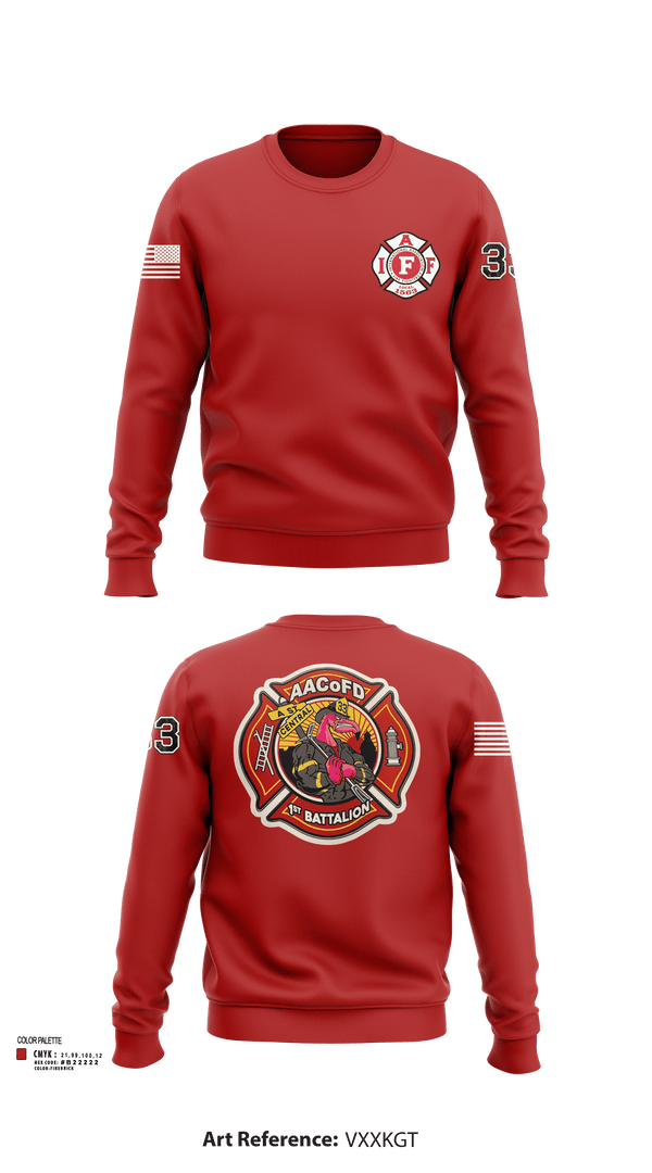 Crew Neck Sweatshirt, Glen Burnie, Fire Department, Teamtime, Team time, sublimation, custom sports apparel, team uniforms, spirit wear, spiritwear, sports uniforms, custom shirts, team store, custom team store, fundraiser sports, apparel fundraiser