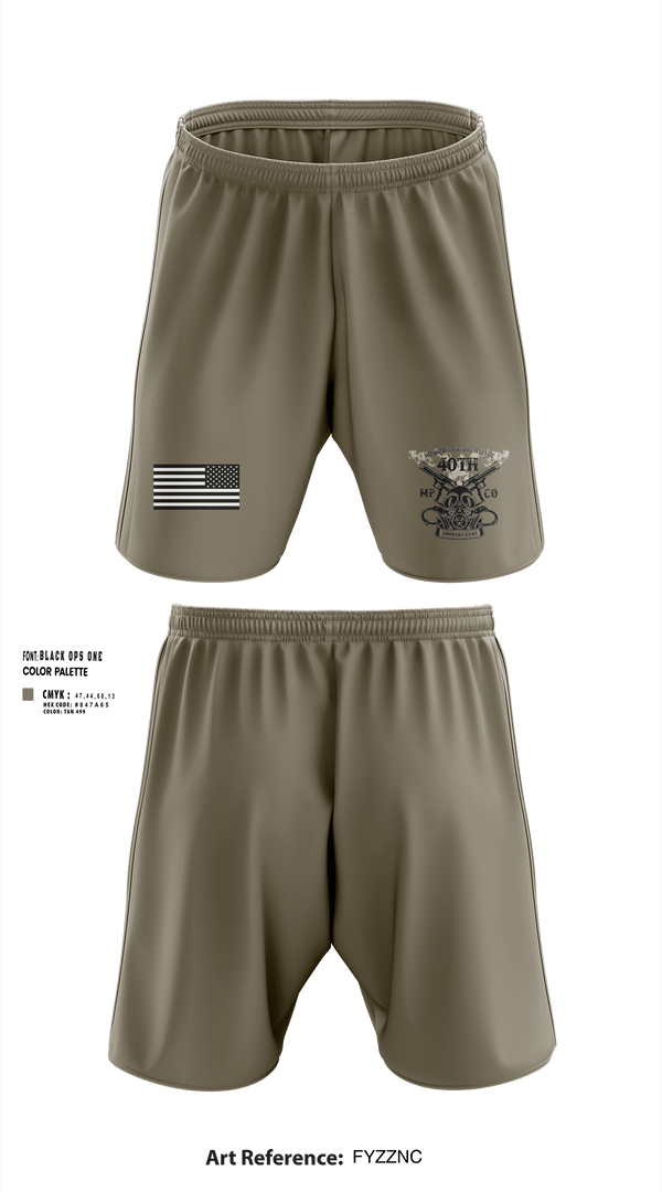 Athletic Shorts With Pockets, 40th Military Police, , Teamtime, Team time, sublimation, custom sports apparel, team uniforms, spirit wear, spiritwear, sports uniforms, custom shirts, team store, custom team store, fundraiser sports, apparel fundraiser