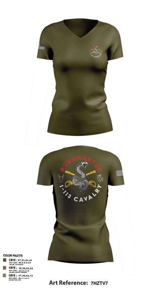 Womens Short Sleeve Vneck Shirt, 1-113 Calvary, , Teamtime, Team time, sublimation, custom sports apparel, team uniforms, spirit wear, spiritwear, sports uniforms, custom shirts, team store, custom team store, fundraiser sports, apparel fundraiser