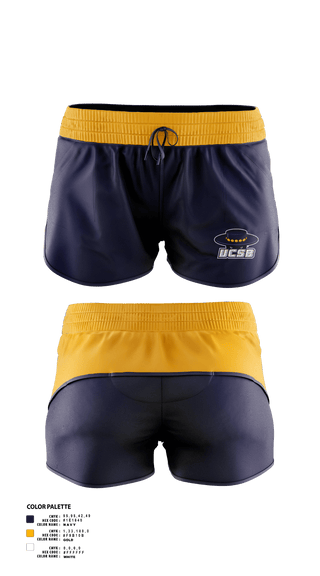 Track Shorts, University of California Santa Barbara Track & Field, Track & Field, Teamtime, Team time, sublimation, custom sports apparel, team uniforms, spirit wear, spiritwear, sports uniforms, custom shirts, team store, custom team store, fundraiser sports, apparel fundraiser