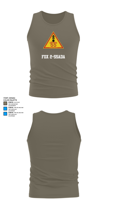 FOX 2-55ADA 481979 Tank Top - 79