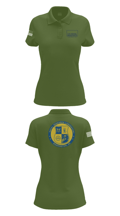 Naval Research Lab 68705363 Women's Short Sleeve Performance Polo  - 52