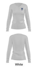 Dreher High School Baseball 55291252 Women's Long Sleeve V-neck Shirt - 16