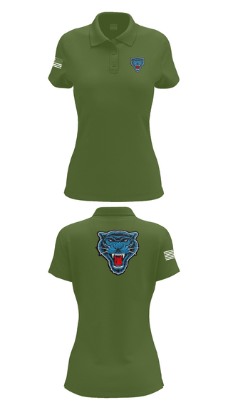 Womens Short Sleeve Performance Polo, Blue Panthers, , Teamtime, Team time, sublimation, custom sports apparel, team uniforms, spirit wear, spiritwear, sports uniforms, custom shirts, team store, custom team store, fundraiser sports, apparel fundraiser