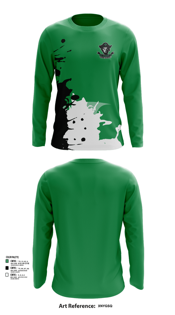 Long Sleeve Performance Shirt, Saint Mary's High School Track & Field, Track & Field, Teamtime, Team time, sublimation, custom sports apparel, team uniforms, spirit wear, spiritwear, sports uniforms, custom shirts, team store, custom team store, fundraiser sports, apparel fundraiser