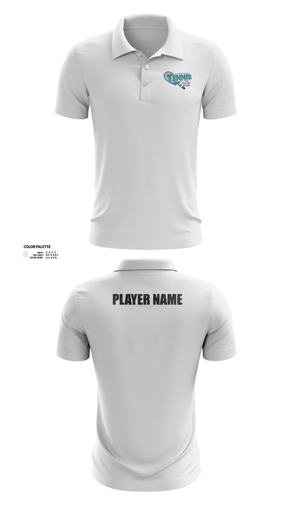 Short Sleeve Performance Polo, Bonney Lake Panthers Tennis, Tennis, Teamtime, Team time, sublimation, custom sports apparel, team uniforms, spirit wear, spiritwear, sports uniforms, custom shirts, team store, custom team store, fundraiser sports, apparel fundraiser