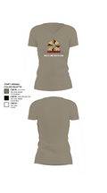 Kirk U.S. Army Health Clinic 36781561 Women's Short Sleeve V-neck Shirt - 64