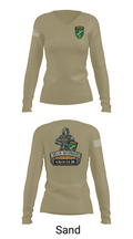 D Co 436th CA BN 62553628 Women's Long Sleeve V-neck Shirt - 97